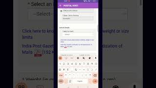 india post courier charges postoffice [upl. by Notserk8]
