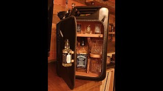 DIY Jerry Can bar with mini bottle handle [upl. by Strawn]