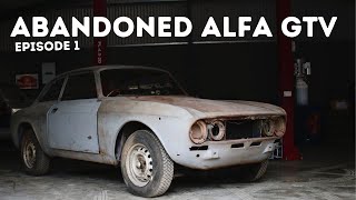 I bought an abandoned Alfa Romeo GTV Alfa GTV Restoration EP1 [upl. by Hartmann]