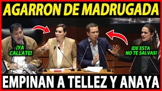 ¡MORENA APLICA MADRUGUETE SENADO SE PRENDE HUMlLLAN A CANAYA Y A LILLY TELLEZ [upl. by Lacym]