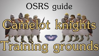 OSRS Camelot knight wave training room guide [upl. by Koblas]