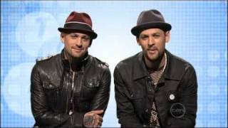 Benji and Joel Madden special announcement  ROVE Australia [upl. by Netfa221]