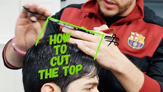 How to cut the top with Shears  Tutorial for Beginners [upl. by Alyks]