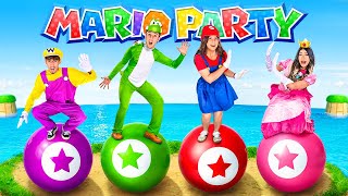 We Played Mario Party In Real Life [upl. by Llekram]