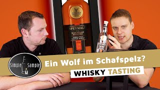 Speymalt Macallan 25 Jahre Gordon amp MacPhail Whisky Tasting  Simple Sample [upl. by Nawuq]