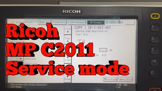 How to Enter Service Mode for Ricoh MP C2011 Printer Maintenance [upl. by Douville]