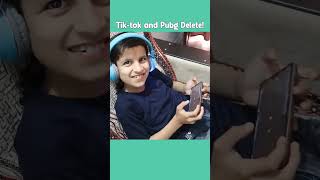 Tiktok and Pubg Delete Kia  Sourav Joshi Vlogs [upl. by Atterahs912]