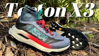 HOKA TECTON X3 a tectonic shift in performance [upl. by Ledarf602]