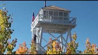 Ute Mountain Fire Lookout Tower on the Ashley National Forest in Utah  short version [upl. by Hollyanne]