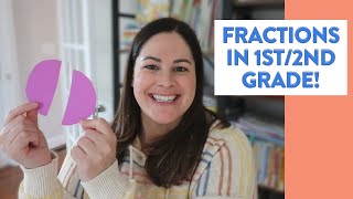 How To Teach Fractions in 1st and 2nd Grade  HANDS ON Fraction Activities in the Classroom [upl. by Honebein413]