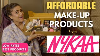 Full Makeup Tutorial for beginners  Affordable branded makeup kit from Nykaa  gimaashi [upl. by Mlehliw]