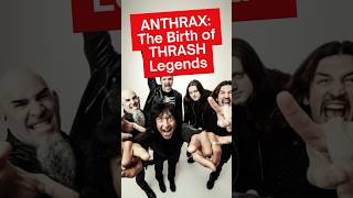 From Friendship to Metal The Birth of Anthrax 🤘shorts heavymetal [upl. by Ateuqirne]