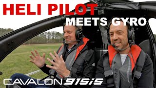 Helicopter Pilot Dan Meets Gyroplane AutoGyro NY Cavalon 915iS [upl. by Corso623]