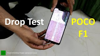 हिन्दी POCO F1 Pocophone Drop Test Review  क्यों टूट गया [upl. by Acirederf135]