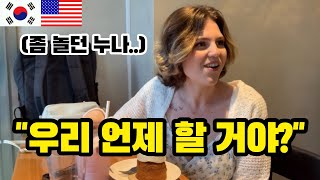 🇺🇸 미국USA 돌직구를 날리는 미국의 마리 선생님 feat한국 며느리 l 국립 중앙 박물관 [upl. by Eichman78]