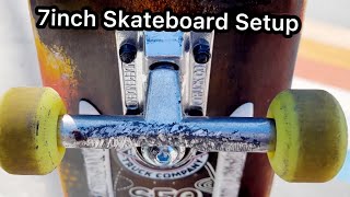 7inch Mini Skateboard Setup [upl. by Adnylg]