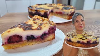 Kuchen frutos rojos estilo sureño el más fácil  Silvana Cocina [upl. by Crandall]