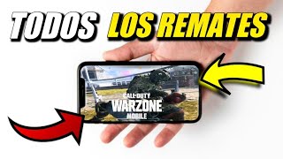 TODOS LOS REMATES DEL COD MOBILE WARZONE  épico [upl. by Lodnar]