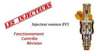 Injection essence  Les injecteurs  Fonctionnement Test Nettoyage Réparation [upl. by Hanahs]