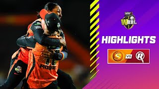 LAST OVER THRILLER  Perth Scorchers v Melbourne Renegades  WBBL10 [upl. by Baryram]