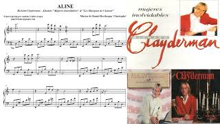 Aline  Partitura de Richard Clayderman [upl. by Jezreel]