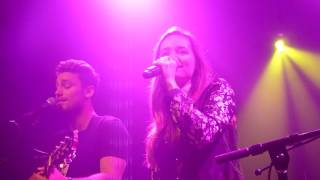 Bastian Baker amp Simon Jaccard ft Alizé  The Road  Théâtre Les Etoiles  09112016 [upl. by Gillian39]