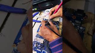 How to Replace an IC on a Motherboard  Cost to Repair a Laptop Motherboard IC [upl. by Leisha]