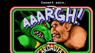 AAARGH 1987 Like Rampage with Punching Smashing amp Crushing [upl. by Buchalter]