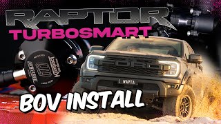 TURBOSMART BOV INSTALL  Next Gen Ford Raptor [upl. by Janeva836]