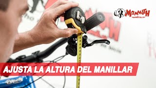 Cómo calcular la altura correcta del manillar de la bicicleta [upl. by Fee]