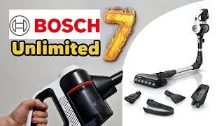 BOSCH UNLIMITED 7 Şarjlı Süpürge DETAYLI İNCELEME  Araba ve dip temizliğinde iyi mi [upl. by Jaycee311]