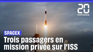 SpaceX  Des Européens ont décollé pour l’ISS grâce à une mission privée shorts [upl. by Naot]