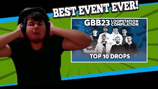 TOP 10 DROPS 🔊🔥 Loopstation  GRAND BEATBOX BATTLE 2023 WORLD LEAGUE  VASNKATA Reaction [upl. by Alphonsa]