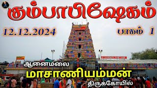 Anaimalai Masani Amman Kovil Kumbabshegam 2024 Part 1 [upl. by Jules]