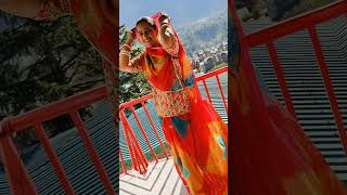 Charkha song  viral video  trendingvideo folksongrajsthani [upl. by Devonne]