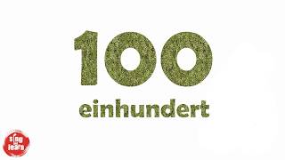 German 1100 Numbers Song Zahlenlied Zählen von 1 bis 100 Zahlenlied Zahlen Lernen [upl. by Adamski]