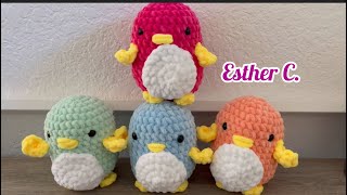 Easy and fast Crochet Penguin Tutorial🥰Amigurumi Penguin How to Crochet a Penguin [upl. by Erelia]