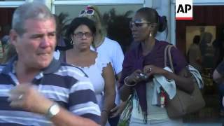 Cubans queue to pay tribute to Fidel Castro [upl. by Ddet357]