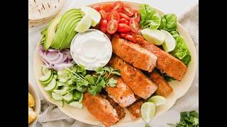 Salmon Taco Platter [upl. by Euqininod]