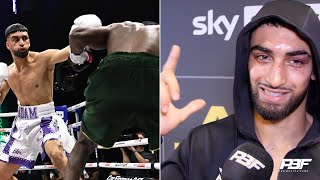 ADAM AZIM REACTS TO OHARA DAVIES KO SENDS MESSAGE TO DALTON SMITH REVEALS EUBANK JR VS BENN SIDE [upl. by Tammany]