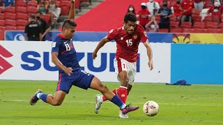 Indonesia 42 Singapore AET AFFSuzukiCup2020 SemiFinal Leg 2 Full Match [upl. by Irtimd780]