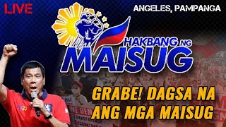 LIVE MAISUG RALLY ANGELES PAMPANGA  GRABE DAGSA MGA MAISUG [upl. by Nerha228]