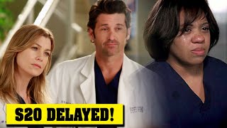 Grey’s Anatomy Season 20 Delayed Won’t Return to ABC by September 2023 [upl. by Andeee]