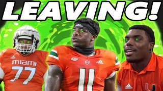 OFFICIAL Miami Hurricanes QB Jacurri Brown and RB TreVonte Citizen Enter Transfer Portal  MORE [upl. by Yromas784]