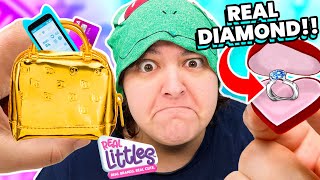 I Cant Believe Real Littles Put a REAL Diamond Luxury Edition [upl. by Kitarp]