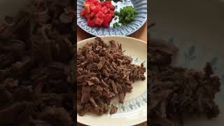 Salpicon de Res or Mexican Shredded Beef Salad  Easy Mexican Recipe [upl. by Kotick]