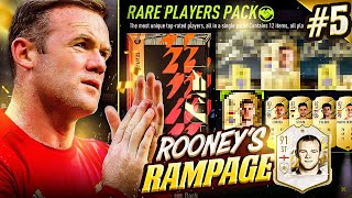 HIGHEST RATED SIGNING YET amp EARLY ACCES PACK ROONEYS RAMPAGE 10 FIFA 22 [upl. by Kcirnek]