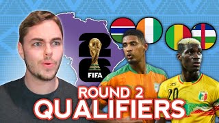 CAF World Cup 2026 Qualifiers Round 2 Predictions [upl. by Zelten642]