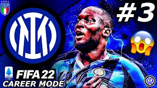 ROMELU LUKAKU IS BACK🔥  FIFA 22 Inter Milan Career Mode EP3 [upl. by Kcirtemed]