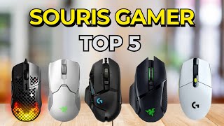 TOP 5 MEILLEUR SOURIS GAMER 2024 [upl. by Ahsinwad]